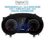 DIGITAL IQ DDD 981_DC (12.3in) DIGITAL INSTRUMENT CLUSTER for MERCEDES A (W176) / CLA (C117) / GLA (X156) mod. 2013-2019