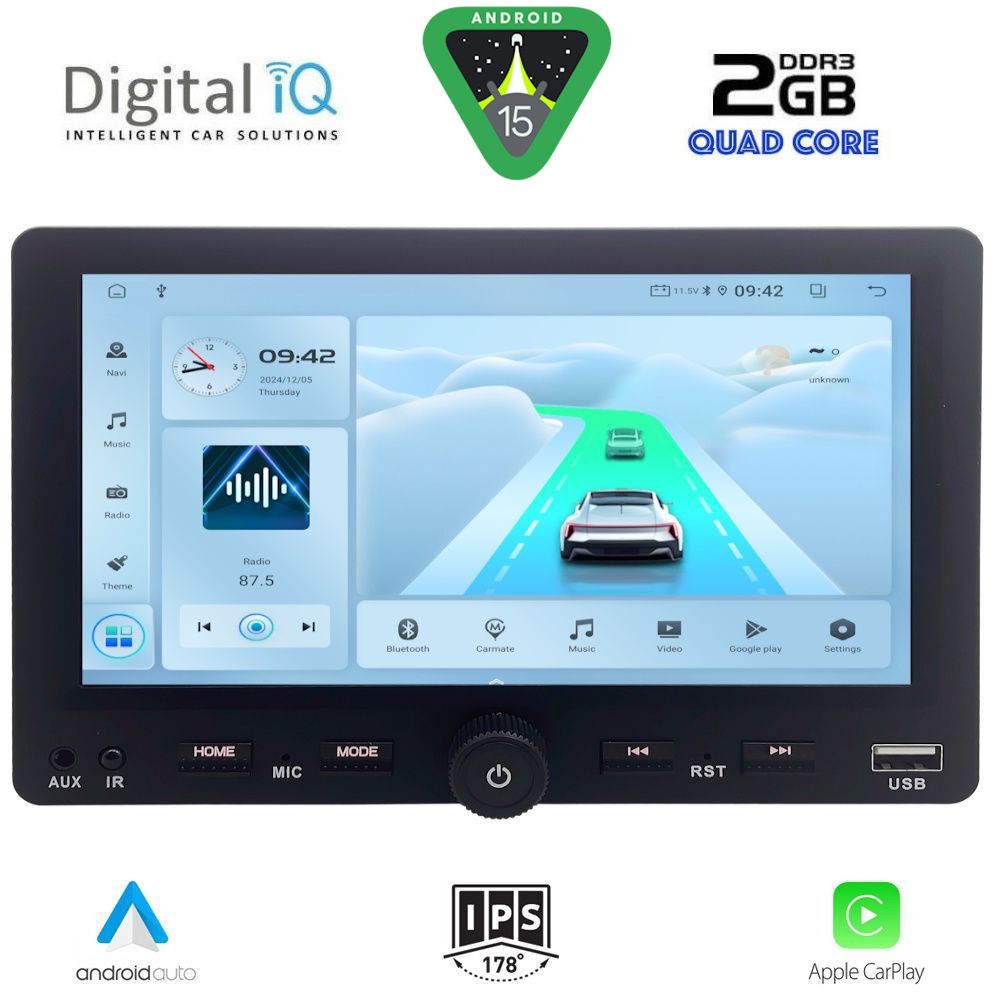 CVD311-15 DIGITAL IQ CVD 311_CPA (7" DIN) MULTIMEDIA 2DIN - Image 1