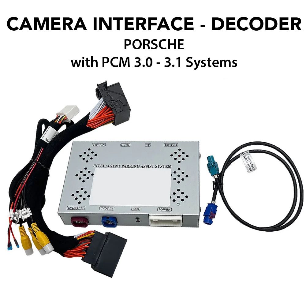 Camera_interface_PORSCHE_PCM3_01 DIGITAL IQ PR 9850_CI (CAMERA INTERFACE for PORSCHE with PCM 3.0 -3.1 Systems) - Image 1