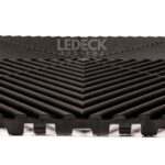 DIGITAL IQ PLASTIC FLOOR TILES 6TEM (BLACK) - Image 6