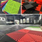 DIGITAL IQ PLASTIC FLOOR TILES 6TEM (RED) - Image 9