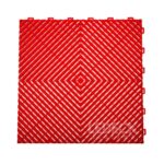 DIGITAL IQ PLASTIC FLOOR TILES 6TEM (RED) - Image 2