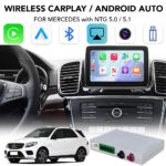 DIGITAL IQ BZ 503F CPAA (WIRELESS CARPLAY / ANDROID AUTO BOX for MERCEDES mod. 2014-2018 with NTG 5.0/5.1 with 2 CAMERAS)