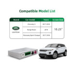 DIGITAL IQ LR 522F CPA (WIRELESS CARPLAY / ANDROID AUTO BOX with 2 CAMERA IN for JAGUAR - LAND ROVER mod. 2016-2019 with HARMAN 10.25" Screen) - Image 4