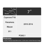 DIGITAL IQ PR 013W_CPA (WIRELESS CARPLAY / ANDROID AUTO BOX with 2 CAMERA IN for PORSCHE mod. 2010-2016 with PCM 3.1) - Image 16