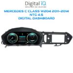DIGITAL IQ DDD 985_DC (12.3in) DIGITAL INSTRUMENT CLUSTER for MERCEDES C CLASS (W204) mod. 2011-2014 with NTG 4.5