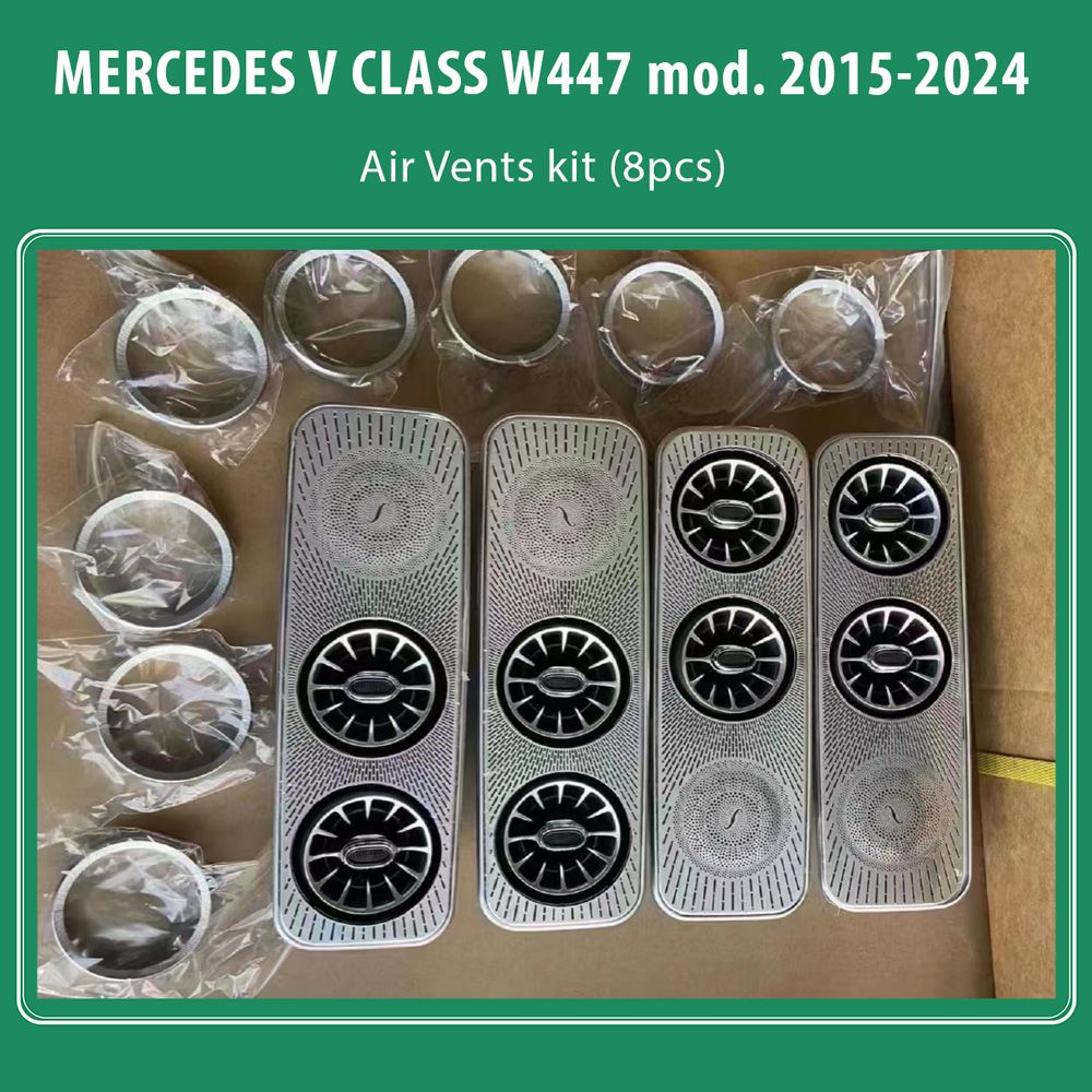 Mercedes_V-W447_2015-24_ambient-lights_VENTS_01 DIQ AMBIENT BENZ CKCP2 (Digital iQ Ambient Light Kit MERCEDES V Class (W447) mod. 2015-2024) - Image 1