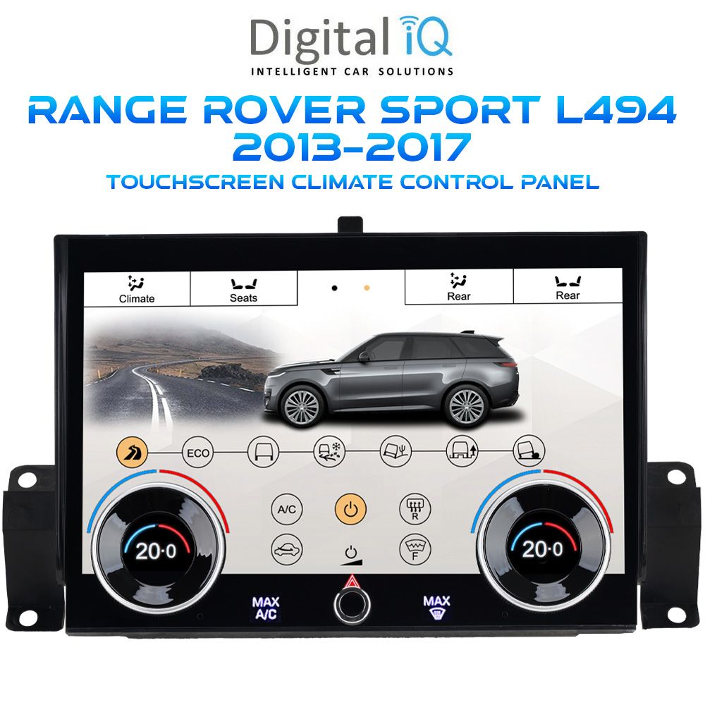RANGE-ROVER-SPORT-L494_Touch_Climate_Control_Panel_01 DIGITAL IQ FZ 5022_CL (TOUCHSCREEN CLIMATE CONTROL PANEL (WITHOUT CD) for RANGE ROVER SPORT L494 mod. 2013-2017) - Image 1