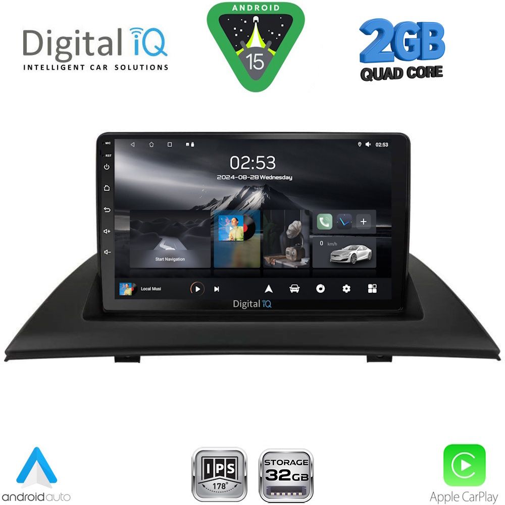 RSD1058_15 DIGITAL IQ RSD 1058_CPA (9inc) MULTIMEDIA for BMW X3 (E83) mod. 2003-2010 - Image 1