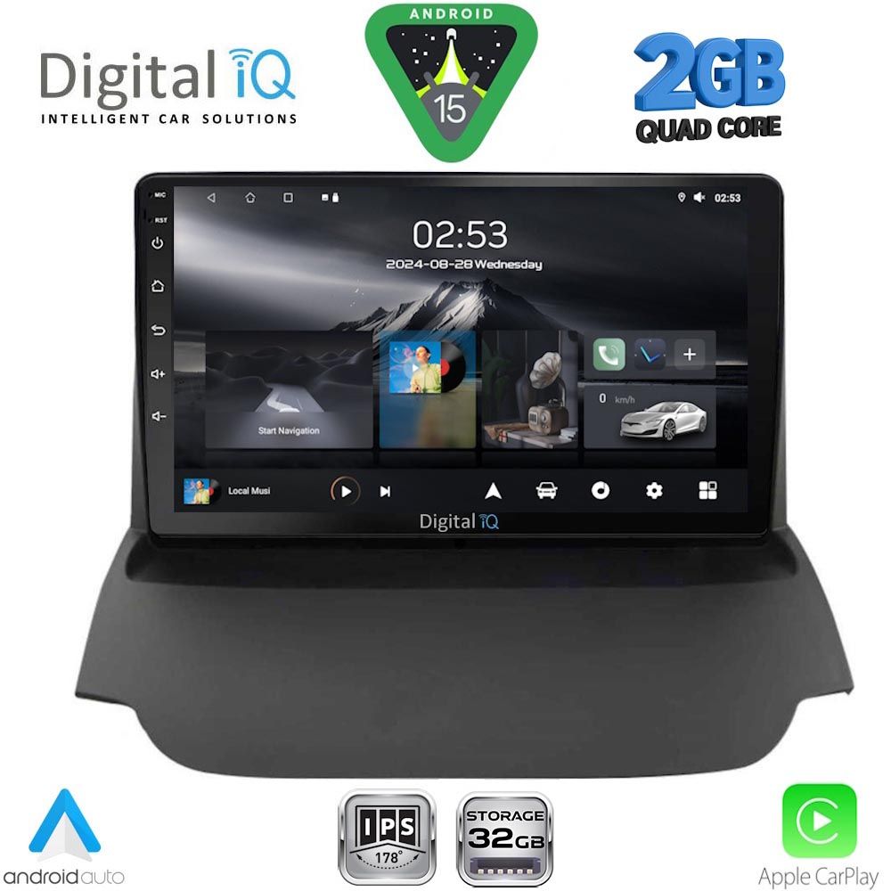 RSD1150_15 DIGITAL IQ RSD 1150_CPA (9inc) MULTIMEDIA TABLET for FORD ECOSPORT mod. 2012-2018 - Image 1
