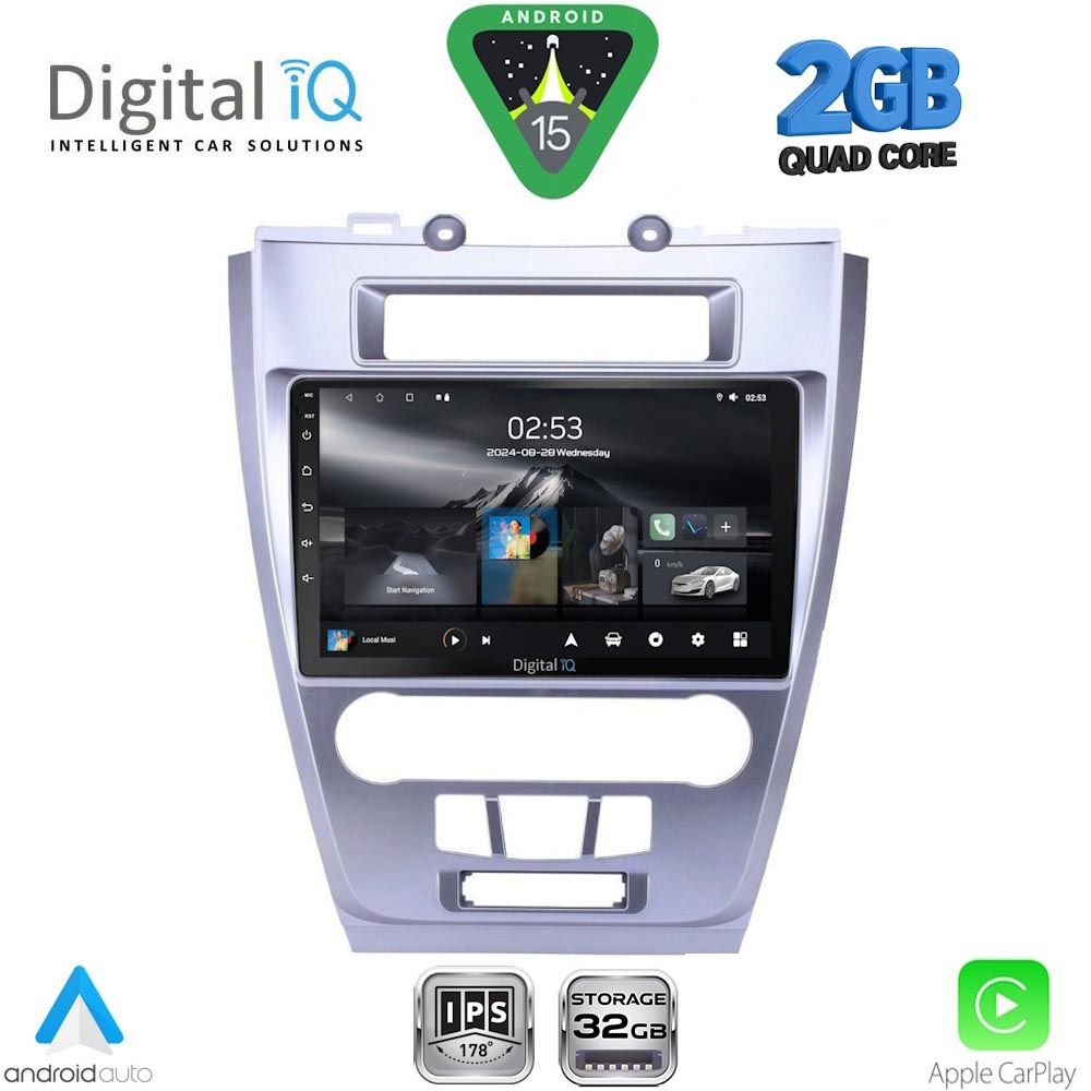 RSD1159_15 DIGITAL IQ RSD 1159_CPA (10inc) MULTIMEDIA TABLET for FORD FUSION mod. 2012-2017 - Image 1
