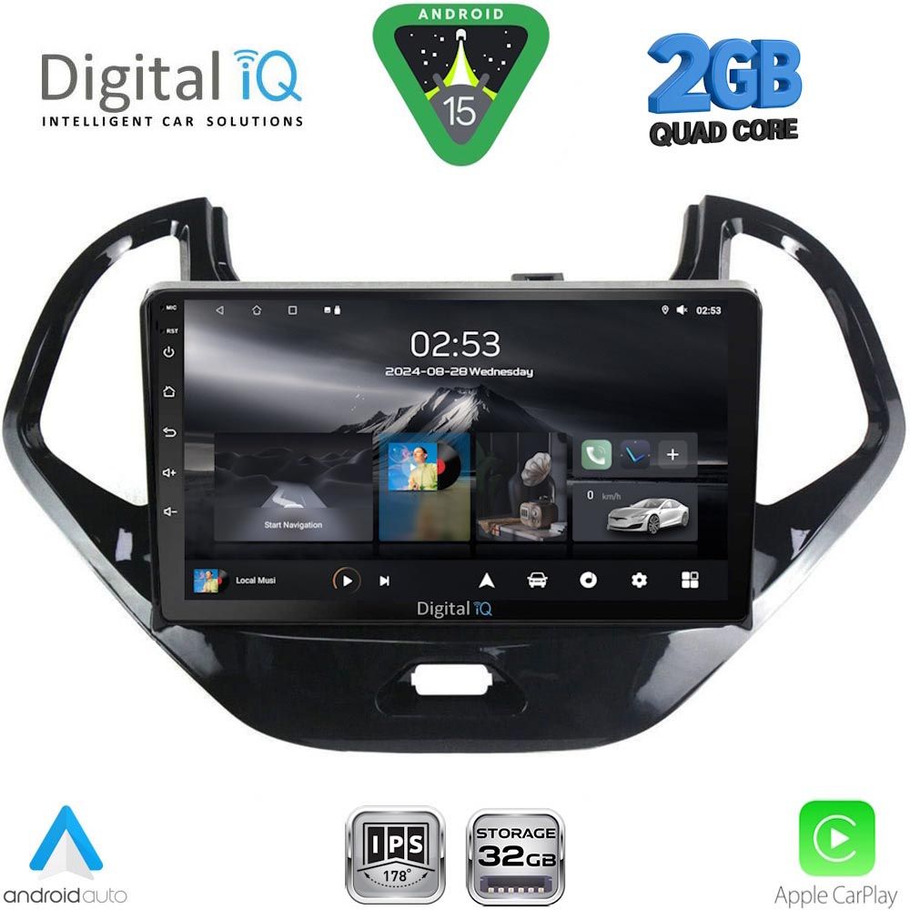 RSD1167_15 DIGITAL IQ RSD 1167SH_CPA (9inc) MULTIMEDIA TABLET for FORD KA mod. 2017-2024 - Image 1