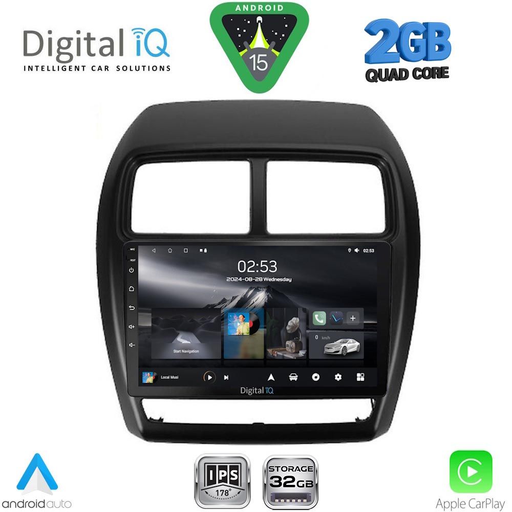 RSD1431_15 DIGITAL IQ RSD 1431_CPA (9inc) MULTIMEDIA TABLET for MITSUBISHI ASX mod. 2020-2023 - Image 1