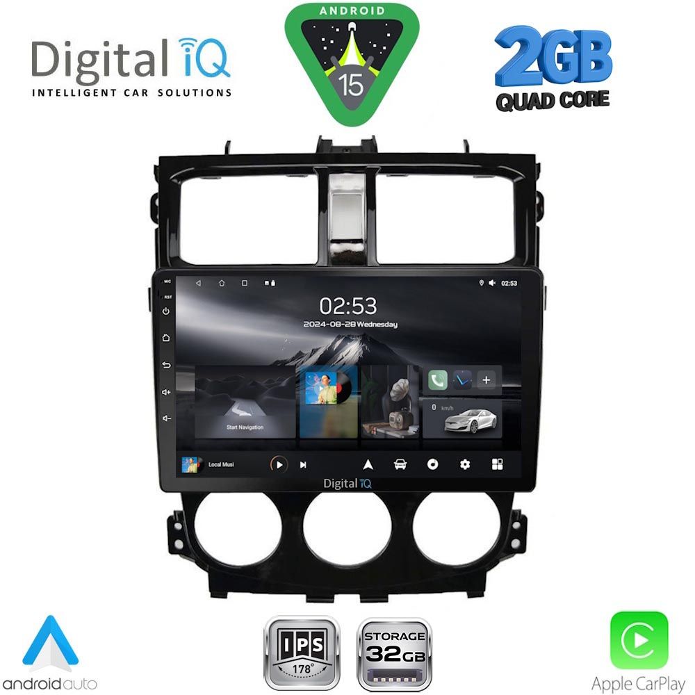 RSD1435_15 DIGITAL IQ RSD 1435_CPA (9inc) MULTIMEDIA TABLET for MITSUBISHI COLT mod. 2013-2023 - Image 1