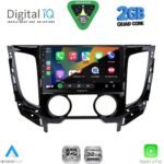 DIGITAL IQ RSD 1437_CPA A/C (9inc) MULTIMEDIA TABLET for MITSUBISHI L200 mod. 2015-2019 with A/C - Image 2
