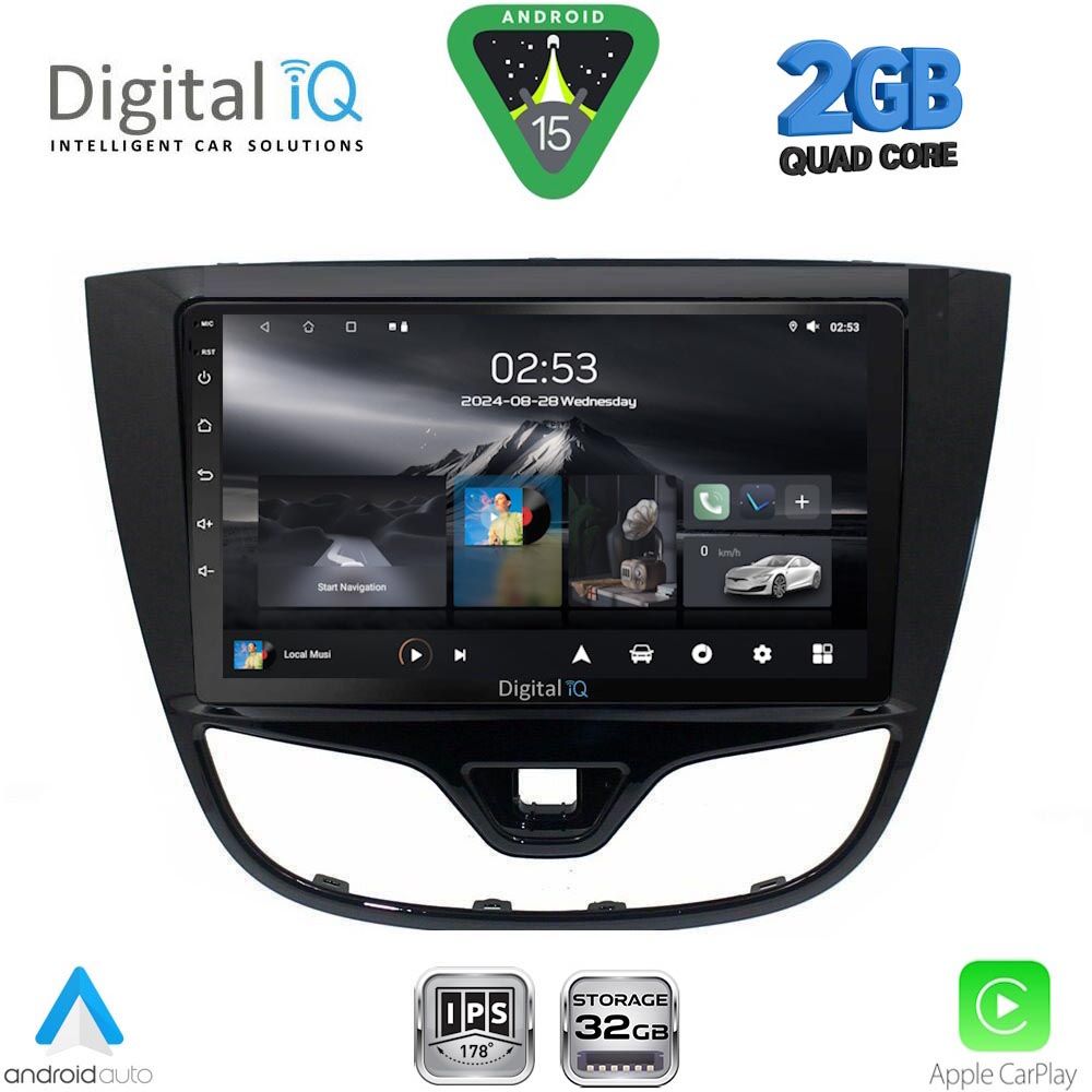 RSD1489_15 DIGITAL IQ RSD 1489_CPA (10inc) MULTIMEDIA TABLET for OPEL KARL mod. 2014-2019 - Image 1