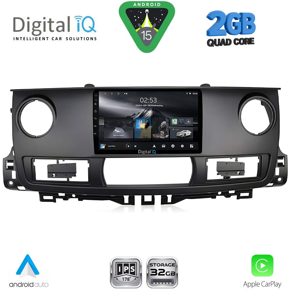 RSD1554_15 DIGITAL IQ RSD 1554_CPA (9inc) MULTIMEDIA TABLET for RENAULT MASTER mod. 2003-2010 - Image 1