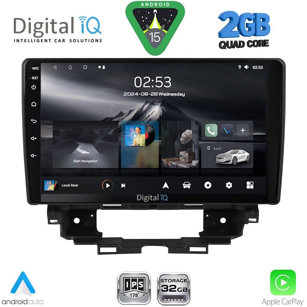 RSD1557-15 DIGITAL IQ RSD 1557_CPA (9inc) MULTIMEDIA TABLET for RENAULT KANGOO mod. 2021+ - Image 1