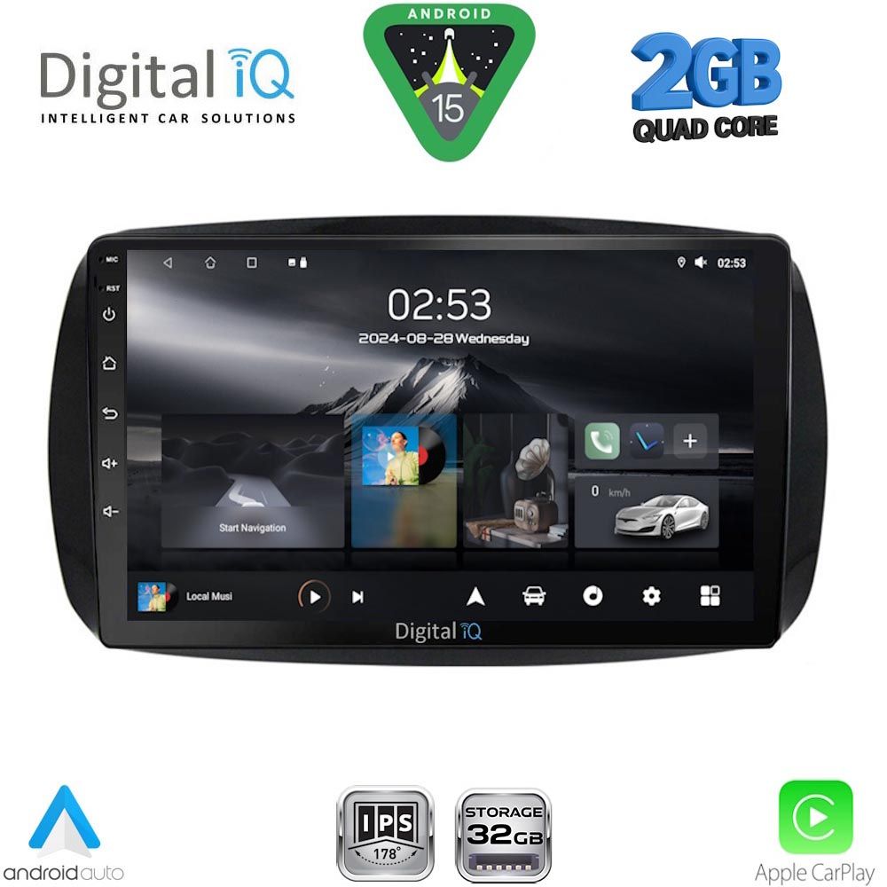 RSD1623_15 DIGITAL IQ RSD 1623_CPA (9inc) MULTIMEDIA TABLET for SMART (453) mod. 2016-2024 - Image 1