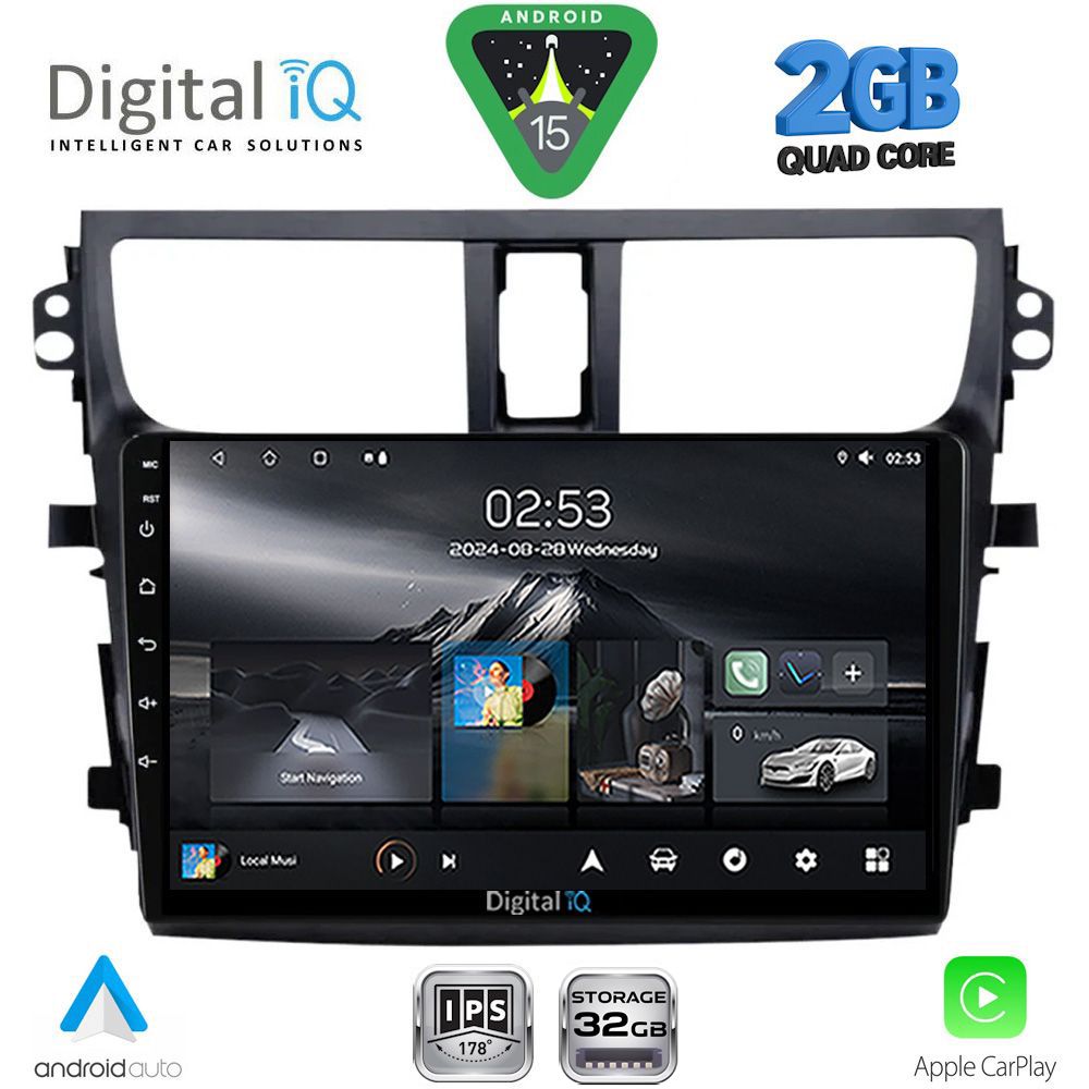 RSD1674_15-1 DIGITAL IQ RSD 1674_CPA (9inc) MULTIMEDIA TABLET for SUZUKI CELERIO mod. 2015-2021 - Image 1