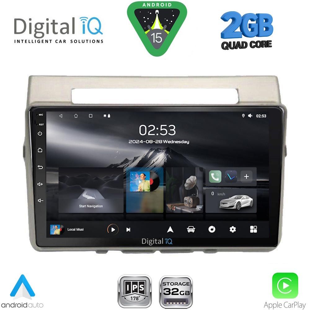 RSD1711_15 DIGITAL IQ RSD 1711B_CPA (9inc) MULTIMEDIA TABLET for TOYOTA COROLLA VERSO mod. 2004-2009 - Image 1