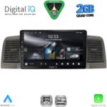 DIGITAL IQ RSD 1712GR_CPA (9inc) MULTIMEDIA TABLET for TOYOTA COROLLA mod. 2001-2006 (GREY)
