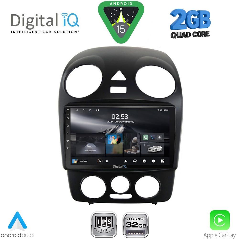 RSD1742_15 DIGITAL IQ RSD 1742_CPA (9inc) MULTIMEDIA TABLET for VW BEETLE mod. 2004-2011 - Image 1
