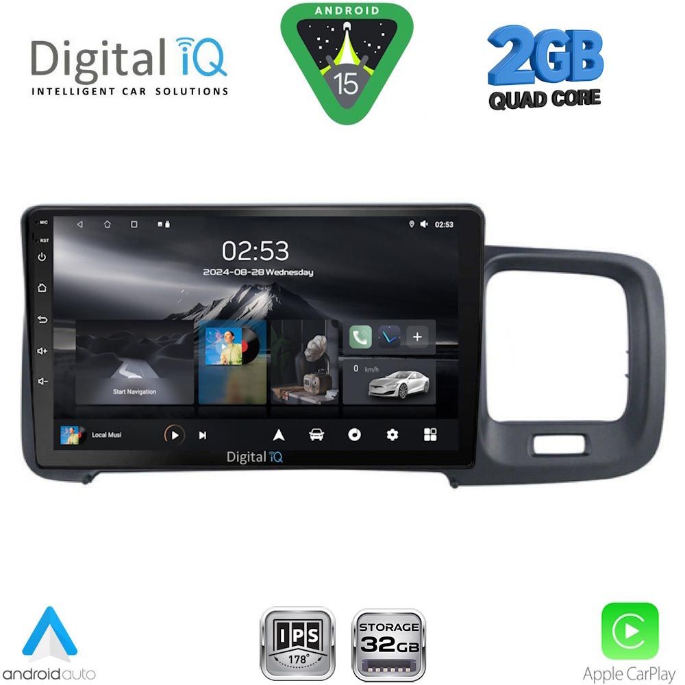 RSD1785_15 DIGITAL IQ RSD 1785_CPA (9inc) MULTIMEDIA TABLET for VOLVO S60 mod. 2010-2018 - Image 1