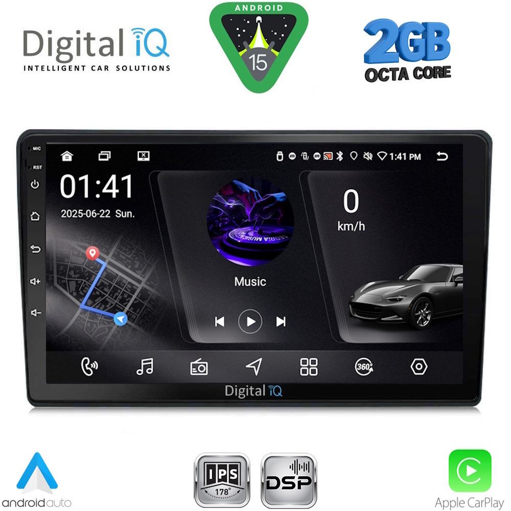 RSF4004_15 DIGITAL IQ RSF 4004_CPA (9inc) MULTIMEDIA TABLET for AUDI A4 mod. 2002-2008 - Image 1
