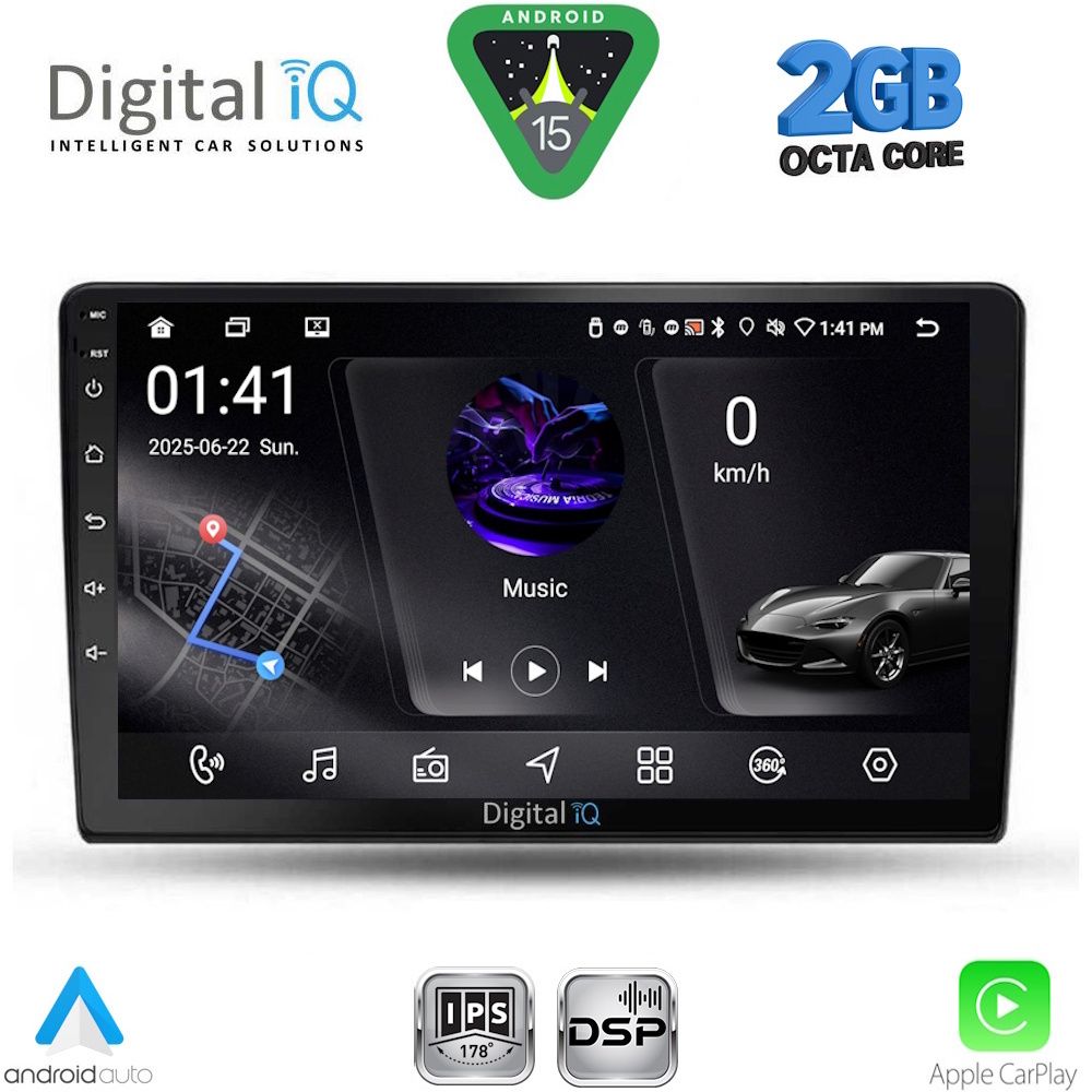 RSF4103B_15 DIGITAL IQ RSF 4103B_CPA (9inc) MULTIMEDIA TABLET for DACIA DUSTER mod. 2012-2019 - Image 1