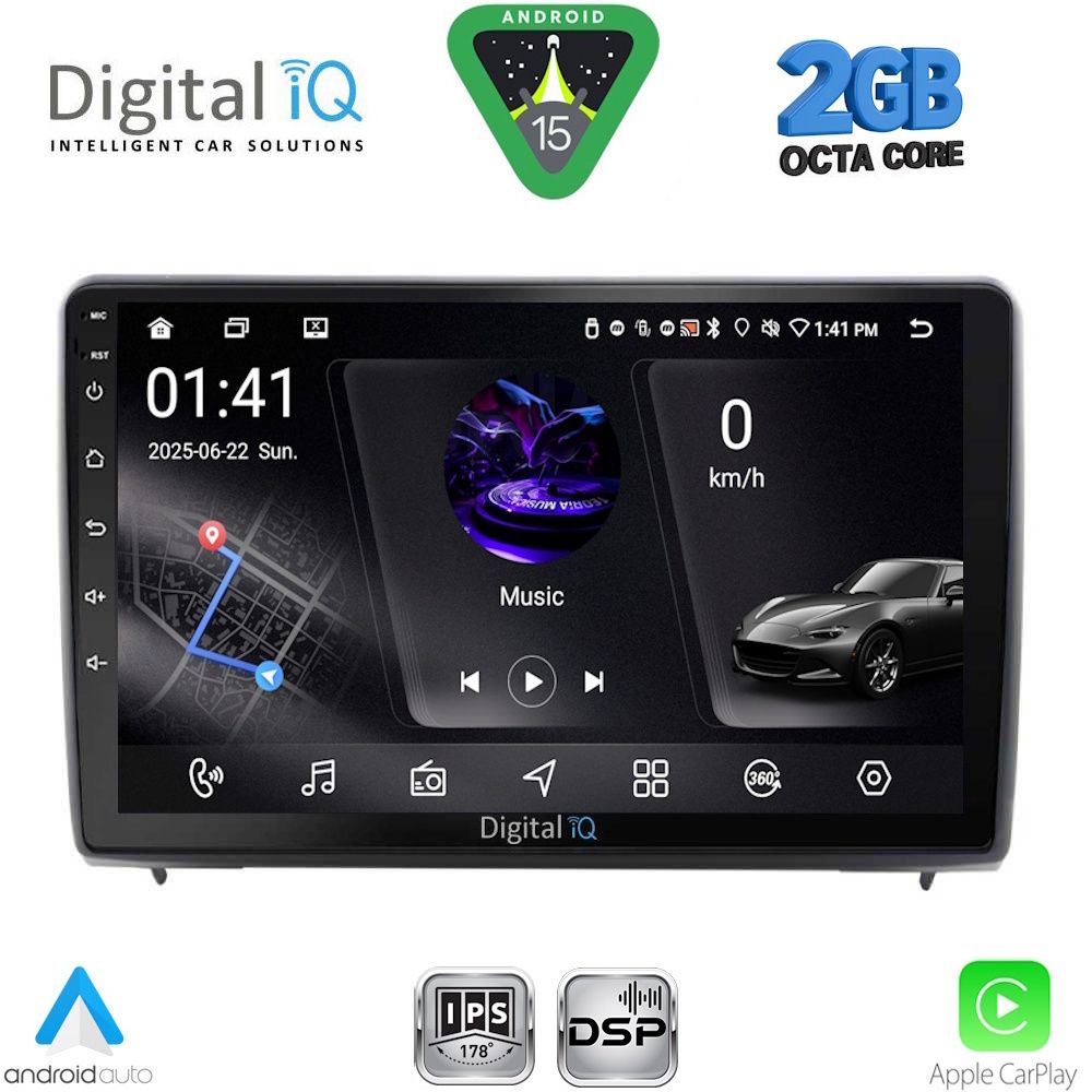 RSF4151_15 DIGITAL IQ RSF 4151_CPA (10inc) MULTIMEDIA TABLET for FORD ECOSPORT mod. 2018-2023 - Image 1
