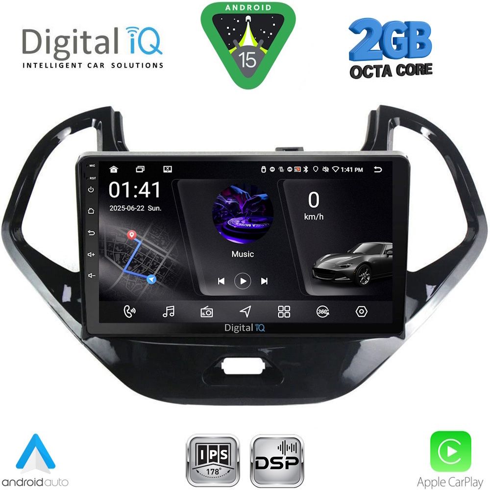 RSF4167_15 DIGITAL IQ RSF 4167SH_CPA (9inc) MULTIMEDIA TABLET for FORD KA mod. 2017-2024 - Image 1