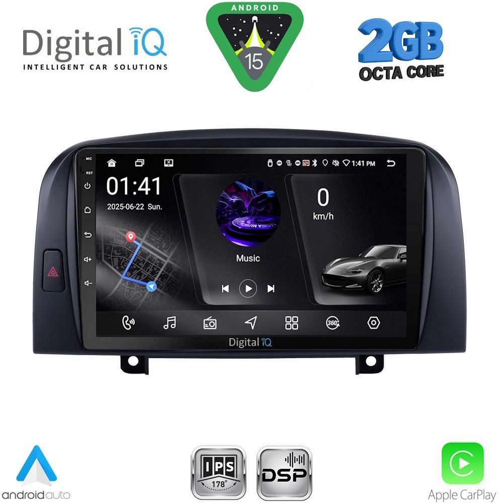 RSF4248_15 DIGITAL IQ RSF 4248_CPA (9inc) MULTIMEDIA TABLET for HYUNDAI SONATA mod. 2006-2009 - Image 1