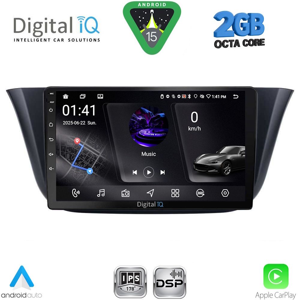RSF4265_15 DIGITAL IQ RSF 4265_CPA (9inc) MULTIMEDIA TABLET for IVECO DAILY mod. 2014-2024 - Image 1