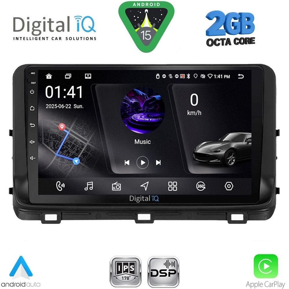 RSF4303_15 DIGITAL IQ RSF 4303_CPA (10inc) MULTIMEDIA TABLET for KIA CEED - XCEED mod. 2018-2022 - Image 1