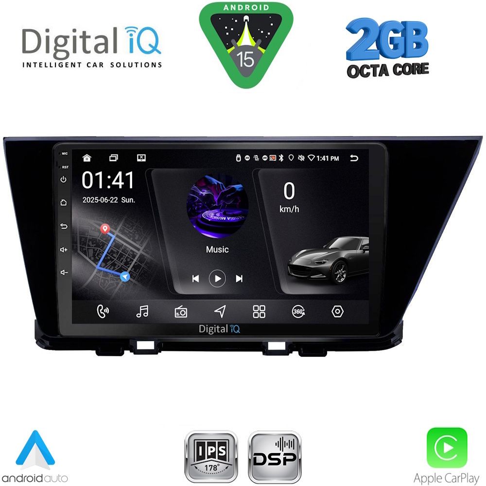 RSF4305_15 DIGITAL IQ RSF 4305_CPA (9inc) MULTIMEDIA TABLET for KIA NIRO mod. 2017-2021 - Image 1