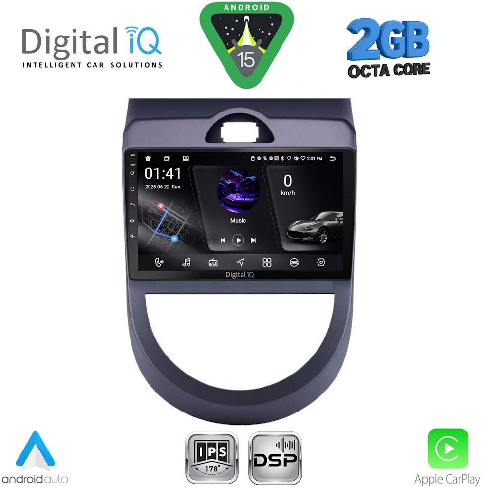RSF4320_15 DIGITAL IQ RSF 4320_CPA (9inc) MULTIMEDIA TABLET for KIA SOUL mod. 2008-2013 - Image 1