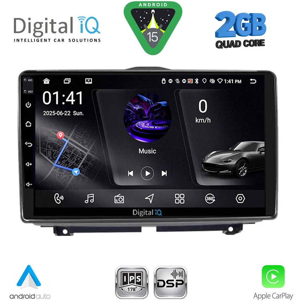 RSF4338_15 DIGITAL IQ RSF 4338_CPA (9inc) MULTIMEDIA TABLET for LADA GRANTA mod. 2012-2026 - Image 1