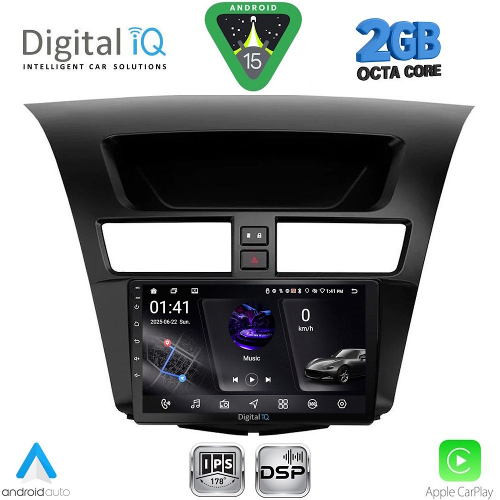 RSF4364_15 DIGITAL IQ RSF 4364_CPA (9inc) MULTIMEDIA TABLET for MAZDA BT50 mod. 2012-2019 - Image 1