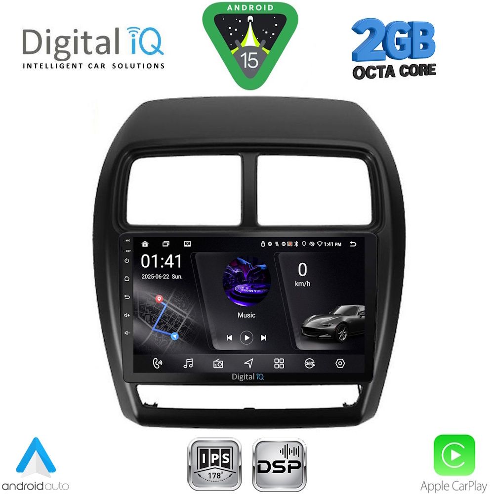 RSF4431_15 DIGITAL IQ RSF 4431_CPA (9inc) MULTIMEDIA TABLET for MITSUBISHI ASX mod. 2020-2023 - Image 1