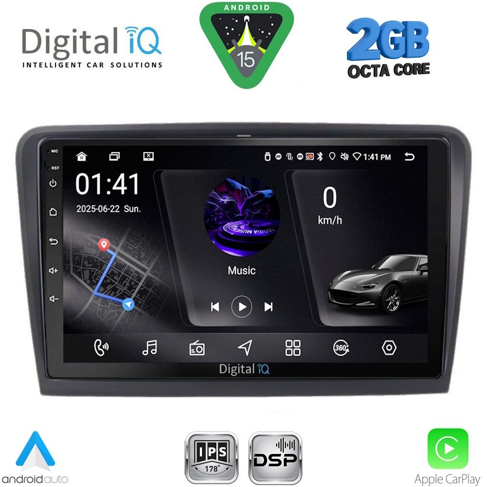 RSF4604_15 DIGITAL IQ RSF 4604B_CPA (10inc) MULTIMEDIA TABLET for SKODA SUPERB mod. 2008-2015 - Image 1