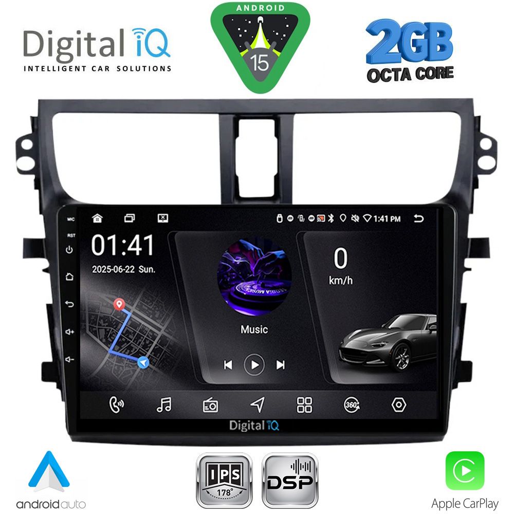 RSF4674_15 DIGITAL IQ RSF 4674_CPA (9inc) MULTIMEDIA TABLET for SUZUKI CELERIO mod. 2015-2021 - Image 1