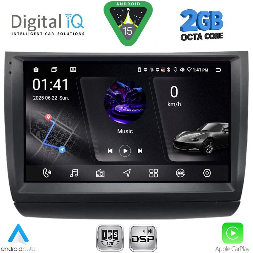 RSF4728_15 DIGITAL IQ RSF 4728_CPA (9inc) MULTIMEDIA TABLET for TOYOTA PRIUS mod. 2003-2009 - Image 1