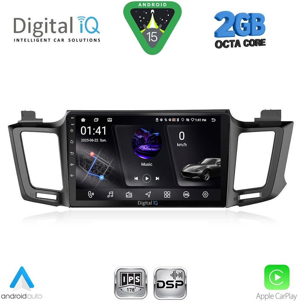 RSF4733_15 DIGITAL IQ RSF 4733_CPA (10inc) MULTIMEDIA TABLET for TOYOTA RAV 4 mod. 2013-2019 - Image 1