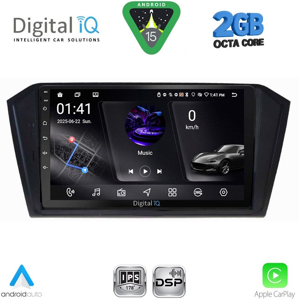 RSF4750_15 DIGITAL IQ RSF 4750_CPA (10inc) MULTIMEDIA TABLET for VW PASSAT mod. 2016-2022 - Image 1
