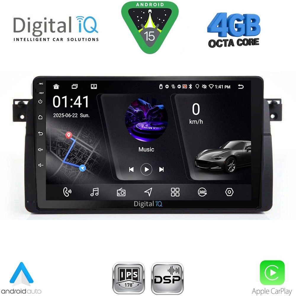 RSG6042_15 DIGITAL IQ RSG 6042_CPA (9inc) MULTIMEDIA TABLET for BMW E46 mod. 1998-2005 - Image 1