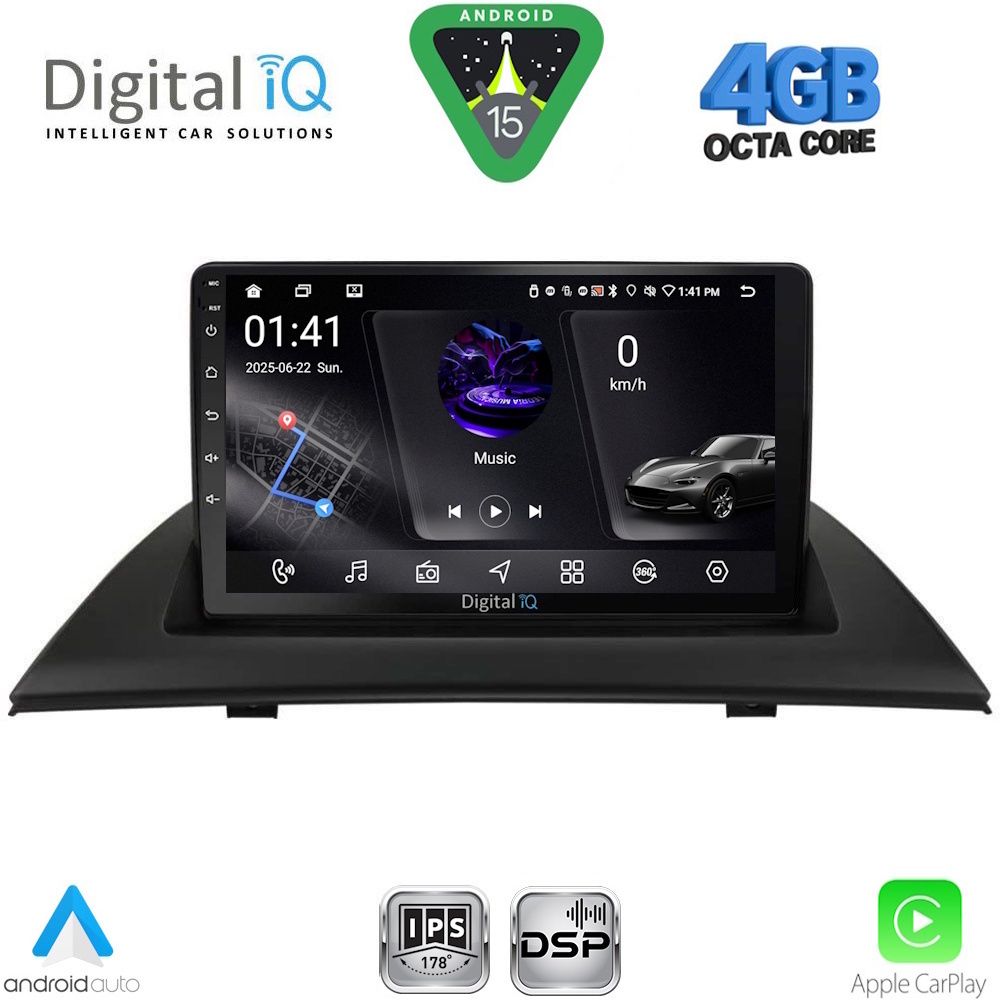 RSG6058_15 DIGITAL IQ RSG 6058_CPA (9inc) MULTIMEDIA TABLET for BMW X3 (E83) mod. 2003-2010 - Image 1