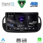 DIGITAL IQ RSG 6130BL_CPA (9inc) MULTIMEDIA TABLET for FIAT 500 mod. 2007-2015 (BLACK)