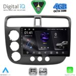DIGITAL IQ RSG 6187_CPA (9inc) MULTIMEDIA TABLET for HONDA CIVIC 4D mod. 2001-2006