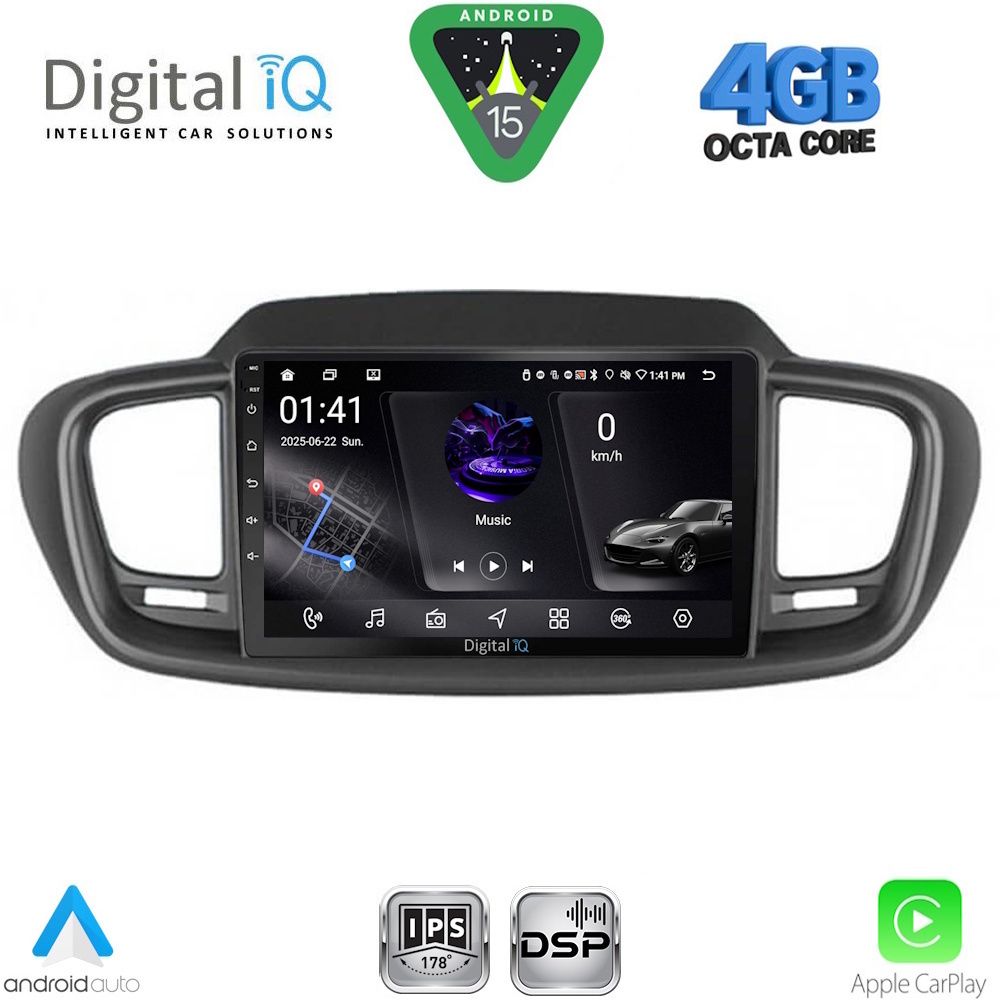 RSG6319_15 DIGITAL IQ RSG 6319_CPA (10inc) MULTIMEDIA TABLET for KIA SORENTO mod. 2014-2020 - Image 1